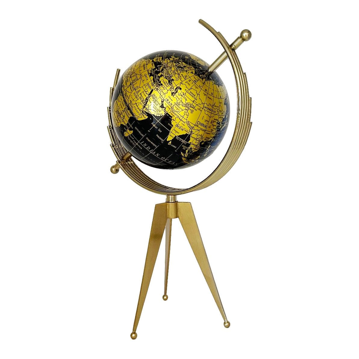 Decorative 14.2cm Gold-Black (5.6")
